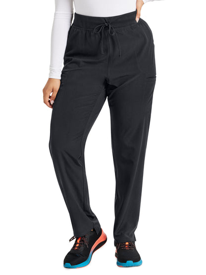 Women's 5-Pocket Low Rise Drawstring Pant - HS047 - Pewter