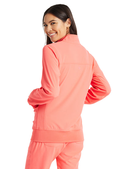 Women's 4-Pocket Zip Front Jacket - HS347 - Go Guava