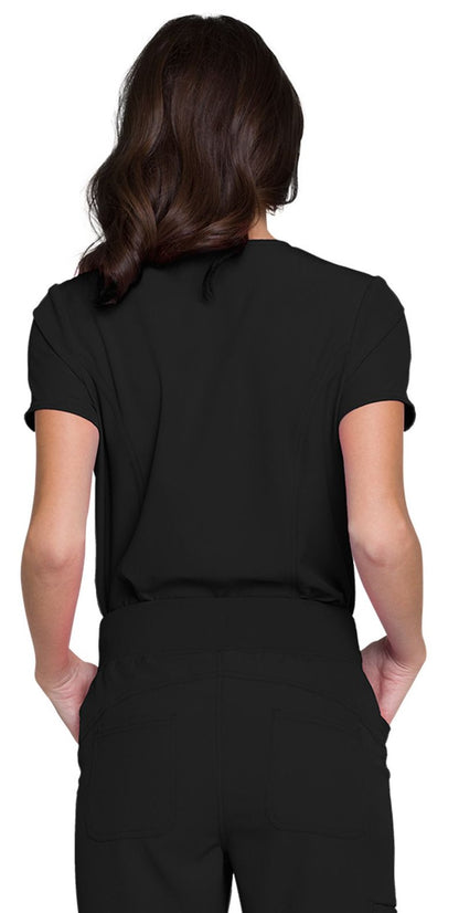 Women's Tuckable V-Neck Top - HS710 - Black