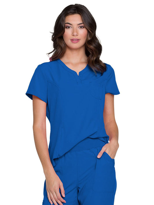 Women's Tuckable V-Neck Top - HS710 - Royal