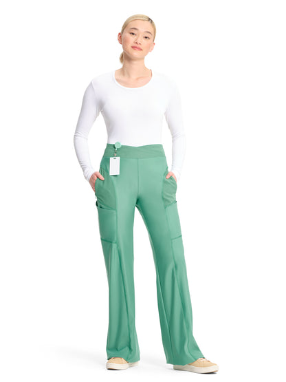 Women's 5-Pocket Mid Rise Pant - IN009A - Matcha Latte