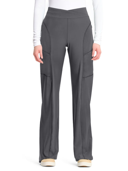 Women's 5-Pocket Mid Rise Pant - IN009A - Pewter