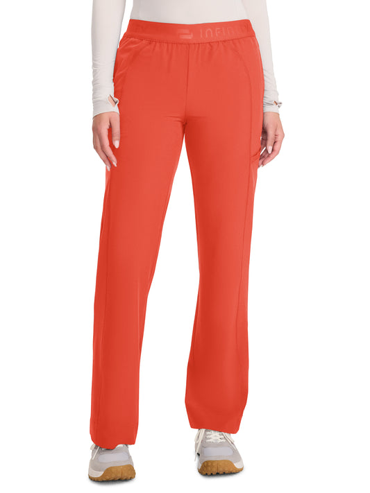 Women's 5-Pocket Wide Leg Pant - IN011A - Fire Bird