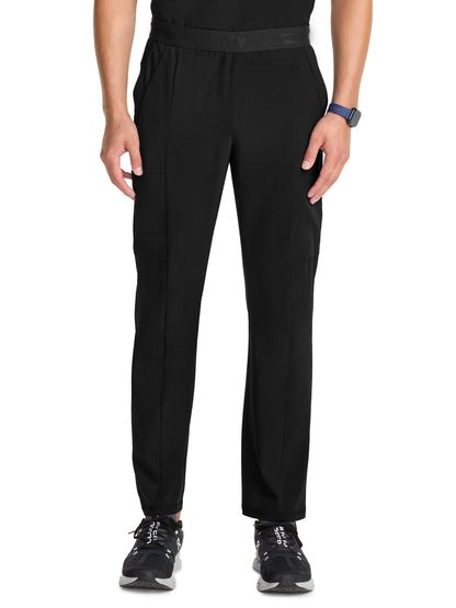 Men's 5-Pocket Straight Leg Pant - IN013A - Black