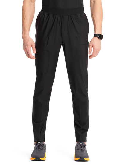 Men's 4-Pocket Natural Rise Jogger Pant - IN022A - Black