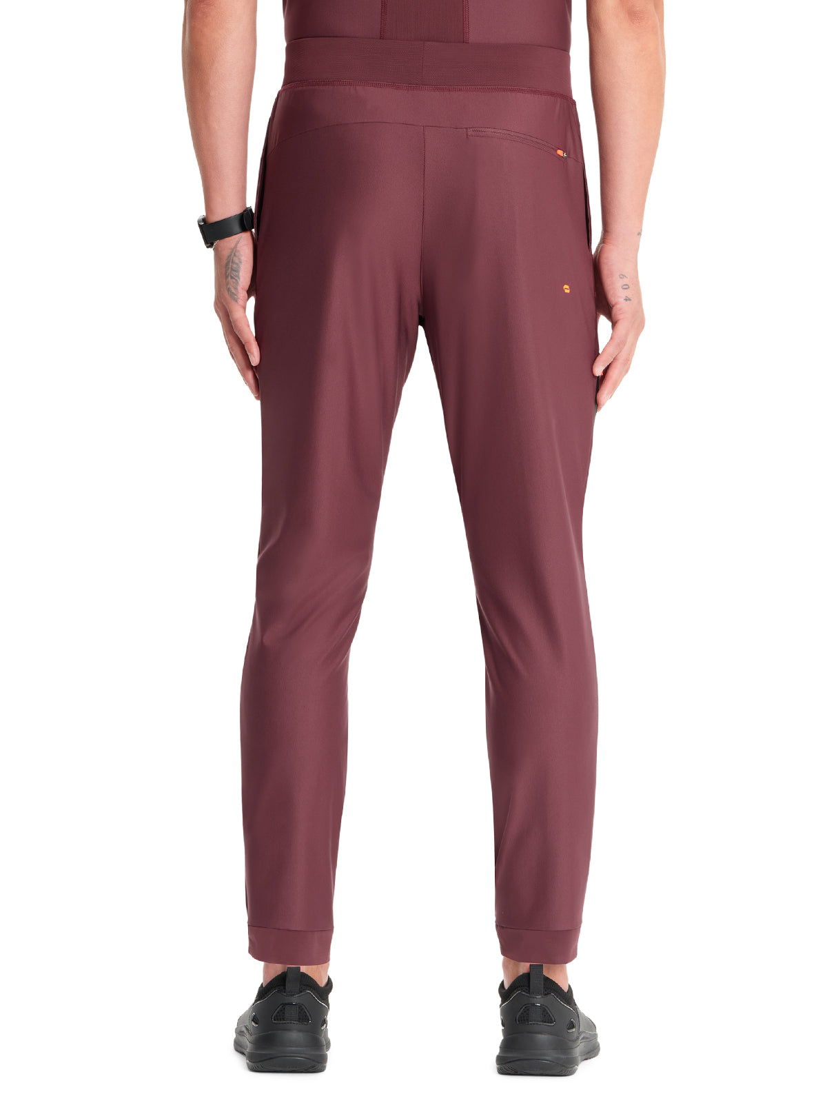 Men's 4-Pocket Natural Rise Jogger Pant - IN022A - Plum Velvet