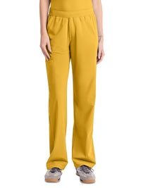 Women's 4-Pocket Straight Leg Pant - IN023A - Butterscotch