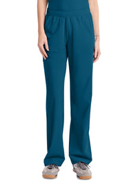 Women's 4-Pocket Straight Leg Pant - IN023A - Caribbean Blue