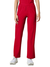 Women's 4-Pocket Straight Leg Pant - IN023A - Cherry Pop