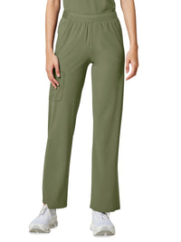 Women's 4-Pocket Straight Leg Pant - IN023A - Olive