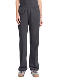 Women's 4-Pocket Straight Leg Pant - IN023A - Pewter