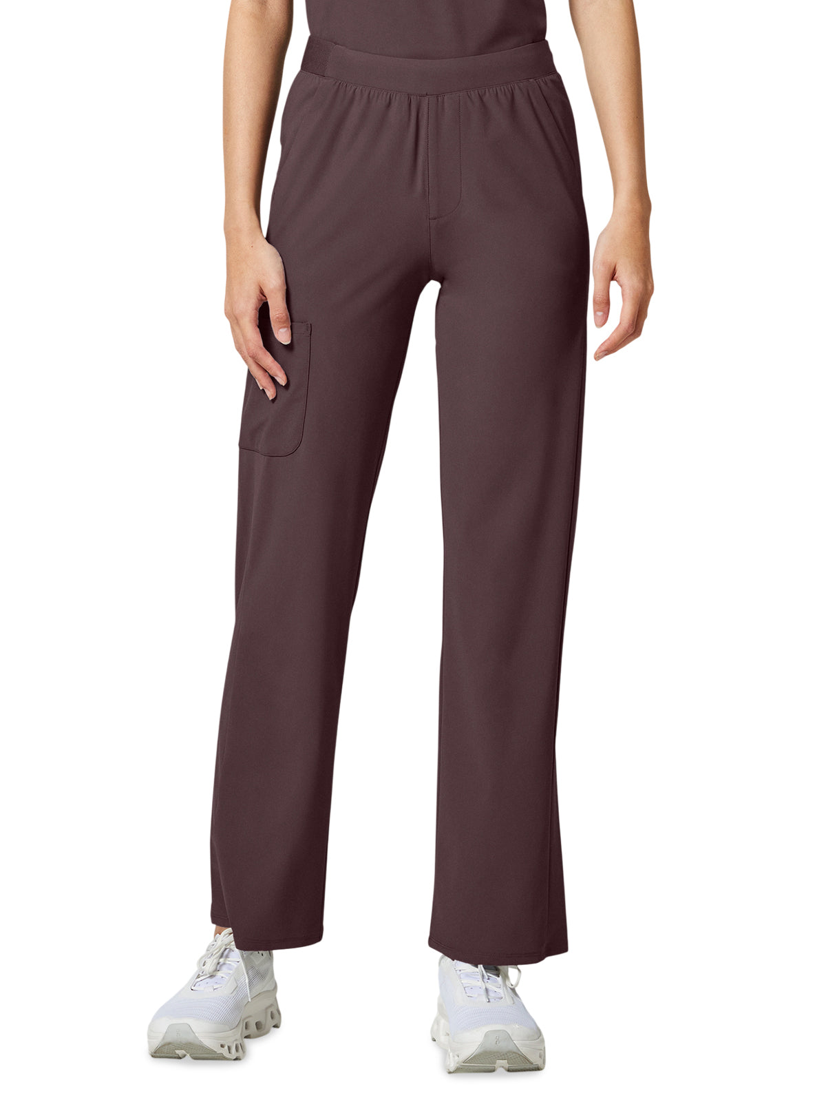Women's 4-Pocket Straight Leg Pant - IN023A - Walnut Roast
