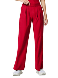 Women's 3-Pocket Wide Leg Pant - IN025A - Cherry Pop