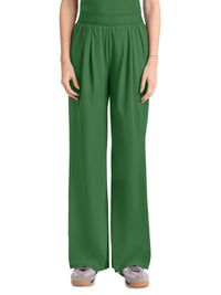 Women's 3-Pocket Wide Leg Pant - IN025A - Retro Green