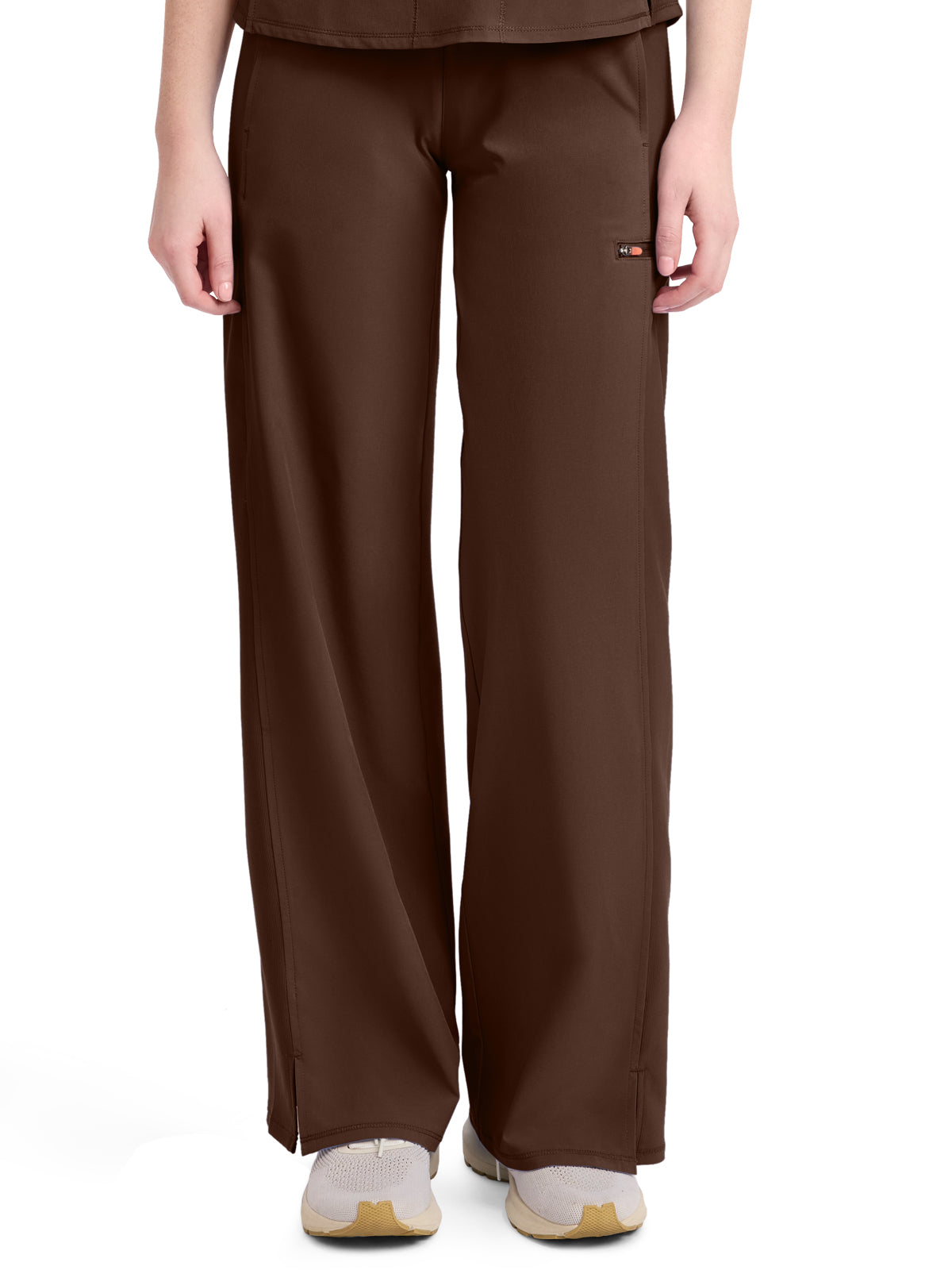Women's 6-Pocket Wide Leg Pant - IN028A - Espresso Express