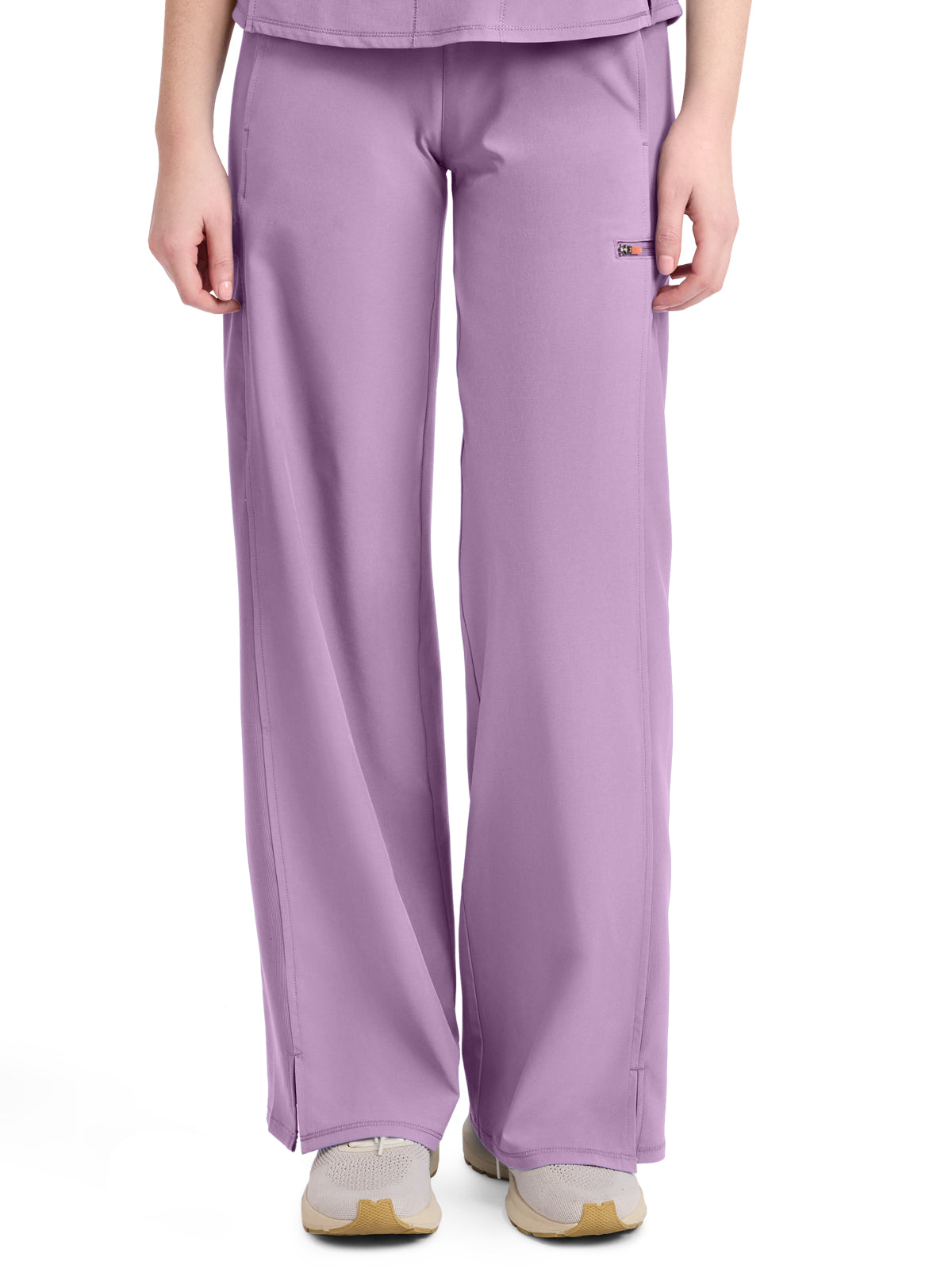 Women's 6-Pocket Wide Leg Pant - IN028A - Livewire Lilac