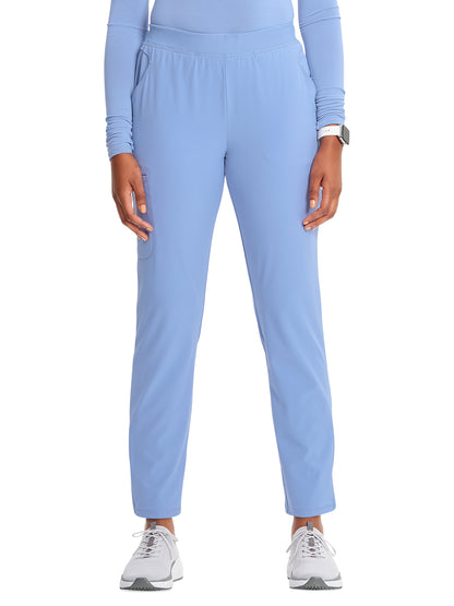 Women's Tapered Leg Cargo Scrub Pant - IN120A - Ciel