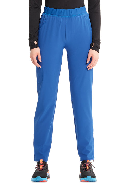 Women's Tapered Leg Cargo Scrub Pant - IN120A - Royal