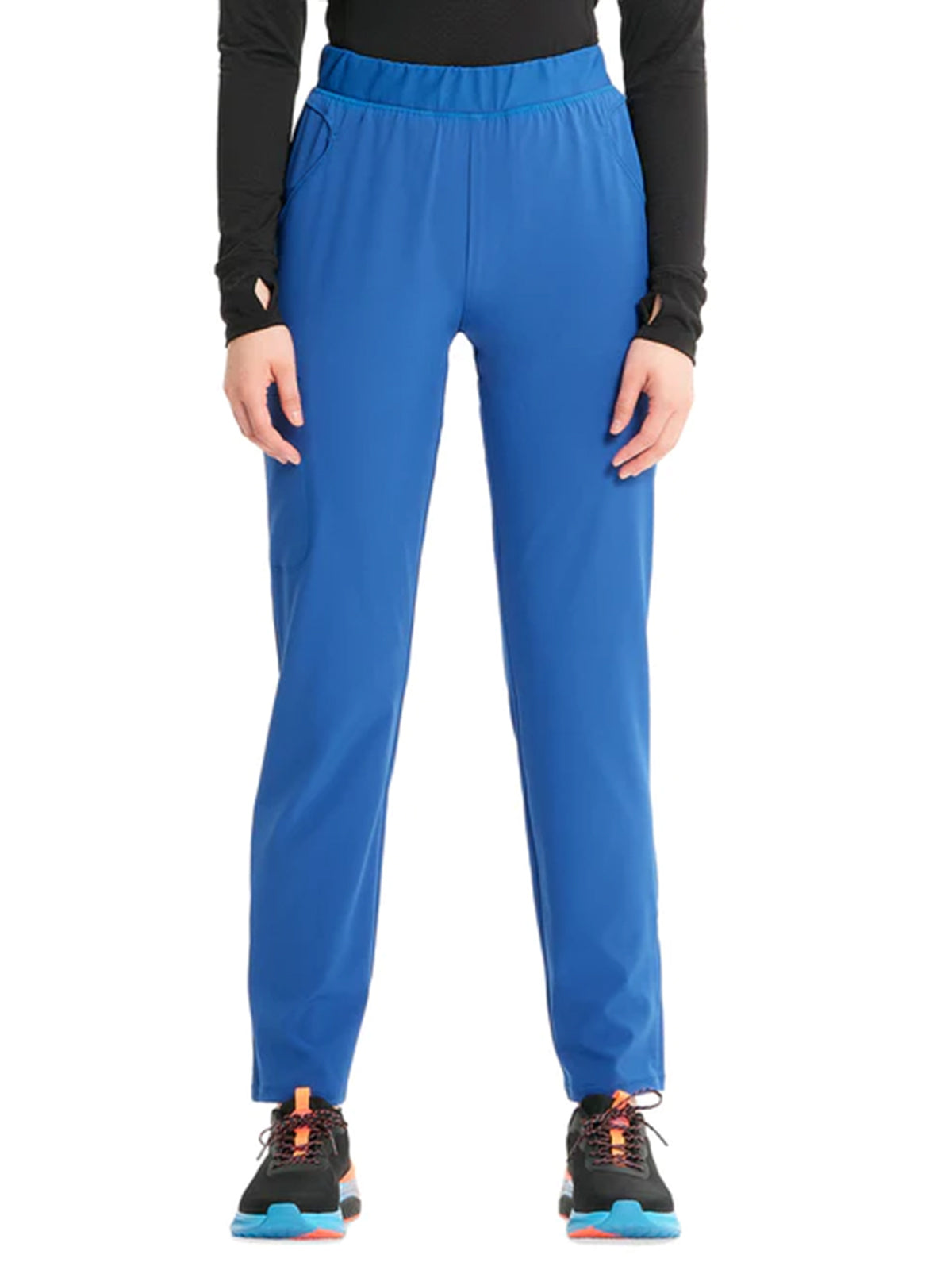 Women's Mid Rise Jogger Scrub Pant - IN122A - Royal