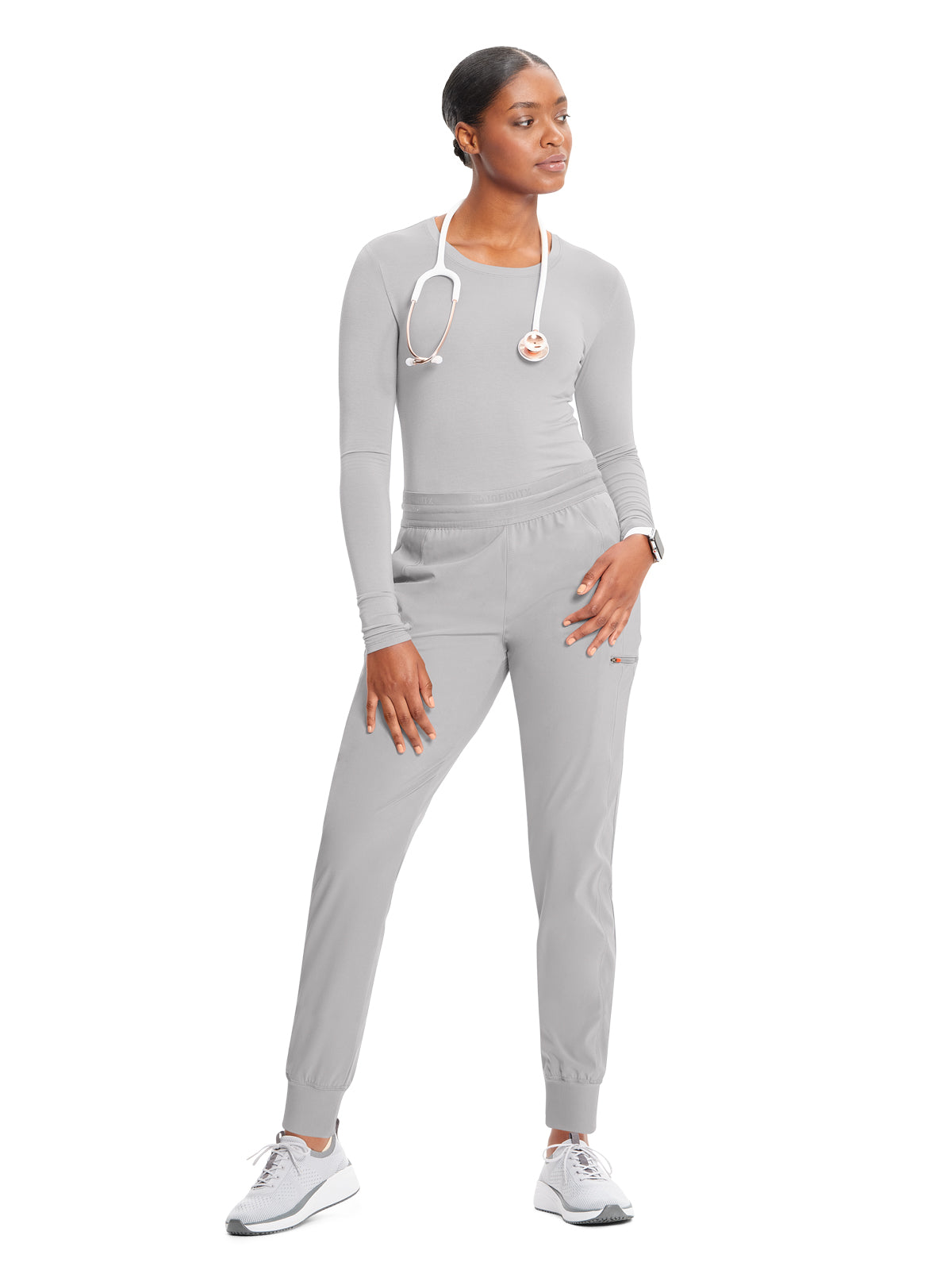 Women's Mid Rise Jogger Pant - IN122A - Vapor