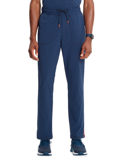 Men's Straight Leg Scrub Pant - IN200A - Navy