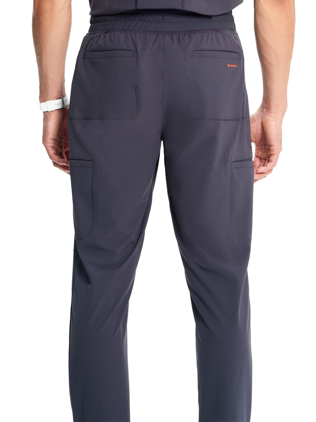 Men's Straight Leg Scrub Pant - IN200A - Pewter