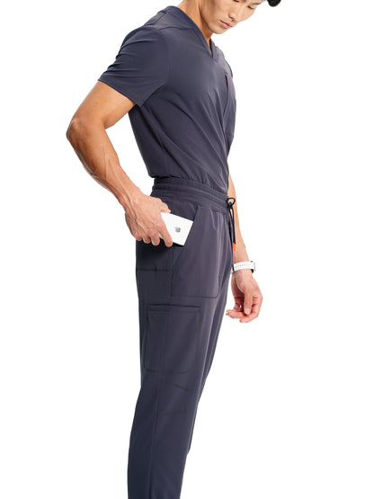 Men's Straight Leg Scrub Pant - IN200A - Pewter