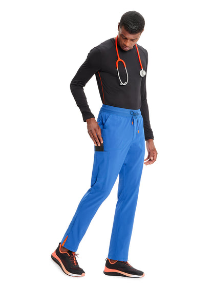 Men's Straight Leg Scrub Pant - IN200A - Royal