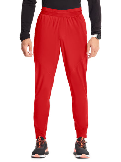 Men's Mid Rise Scrub Jogger - IN204A - Fire Bird