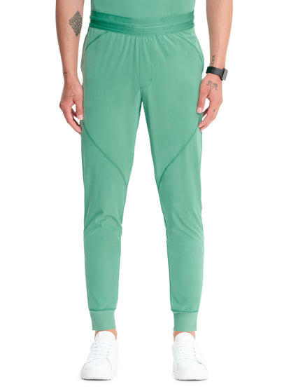 Men's Mid Rise Scrub Jogger - IN204A - Matcha Latte