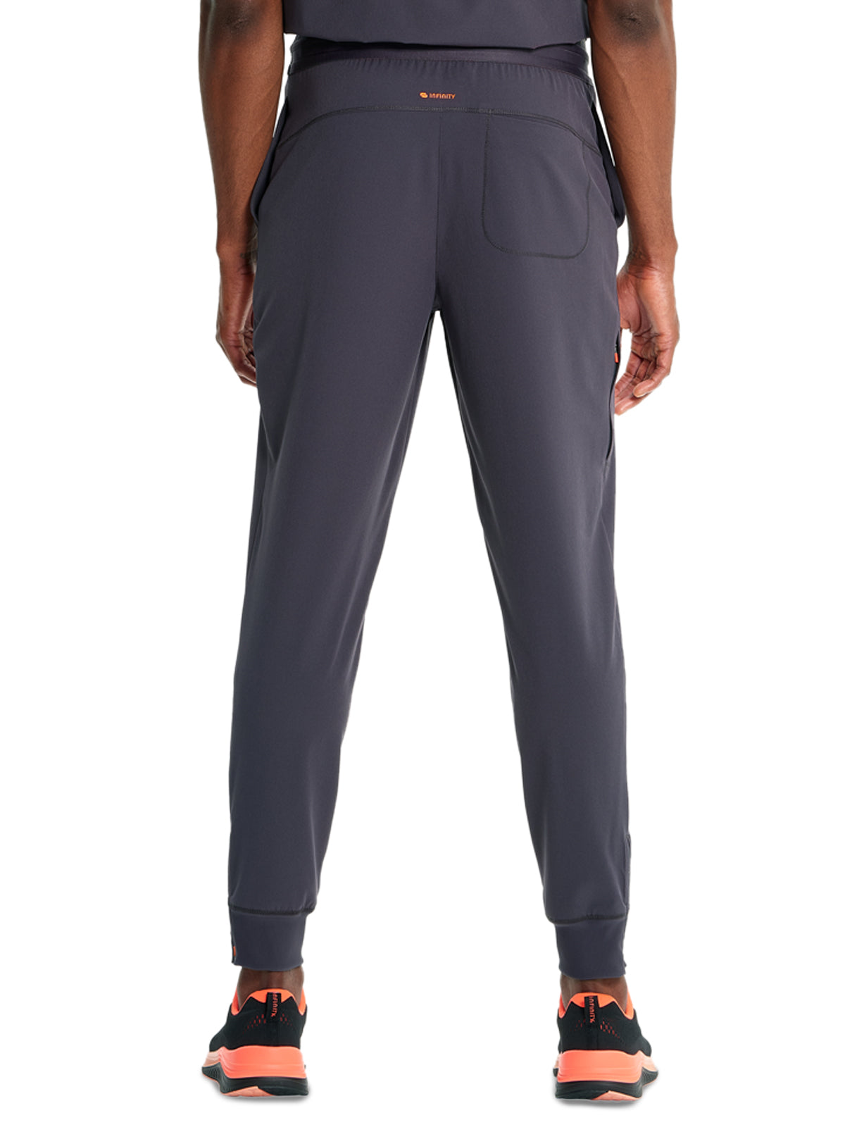 Men's Mid Rise Scrub Jogger - IN204A - Pewter