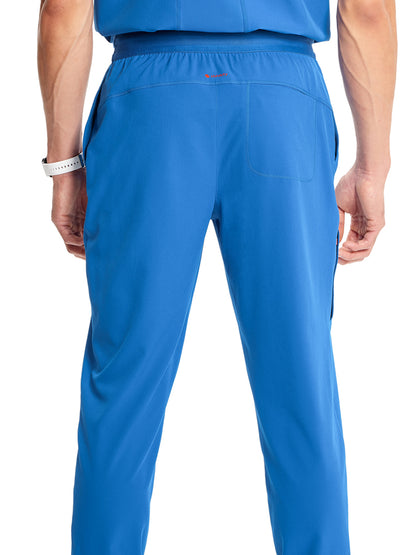 Men's Mid Rise Scrub Jogger - IN204A - Royal