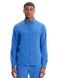 Men's Zip Front Jacket - IN350A - Royal