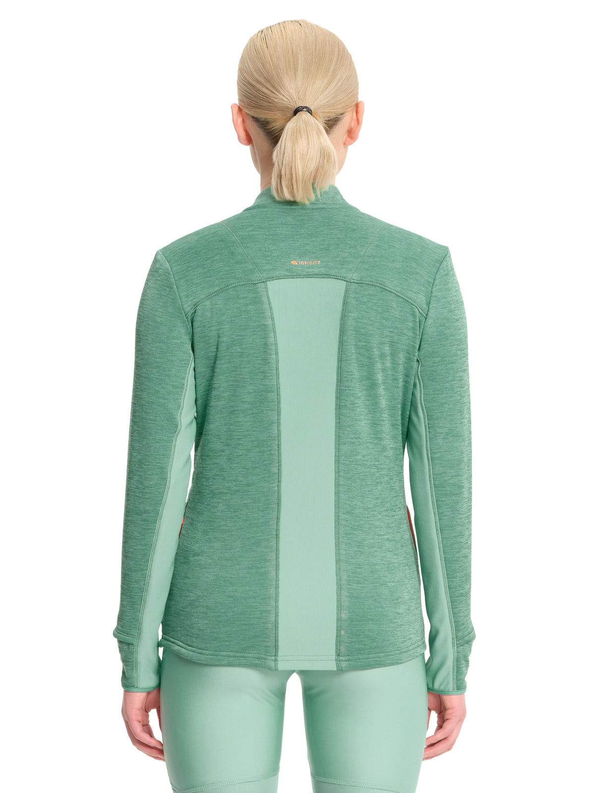 Women's 4-Pocket Zip Front Jacket - IN500A - Matcha Latte