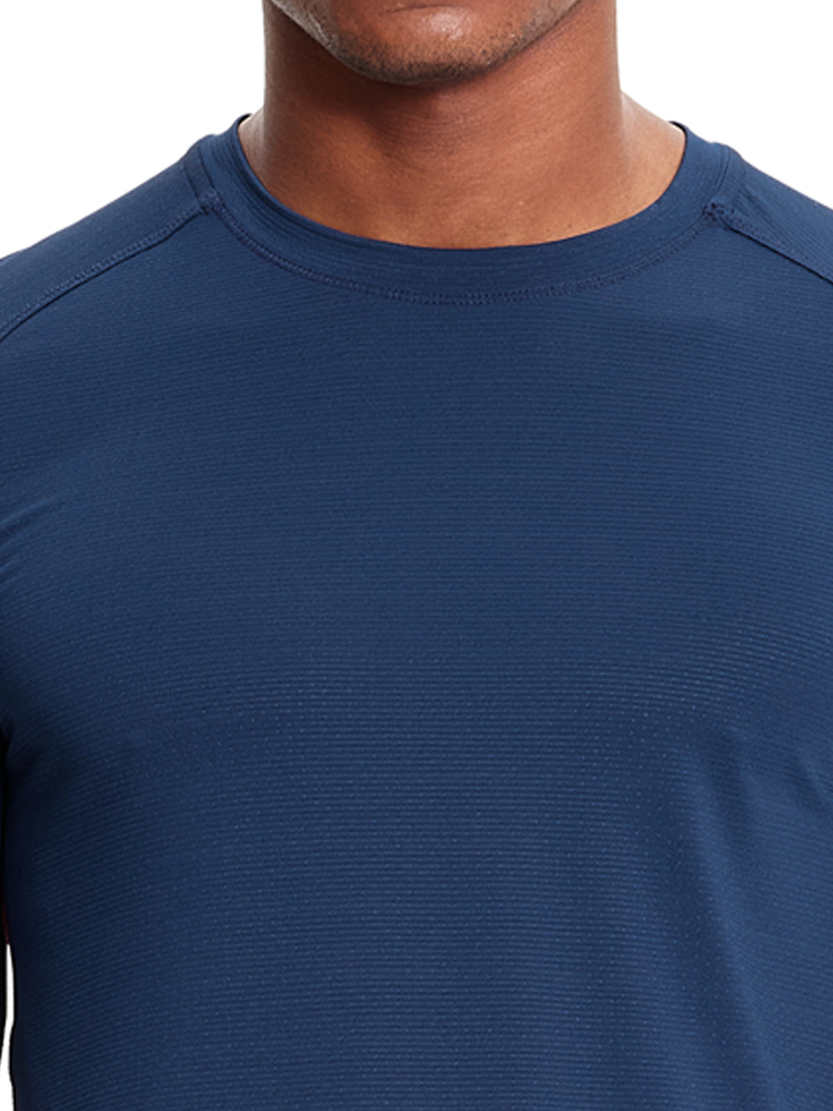 Men's Long Sleeve Underscrub Tee - IN608 - Navy