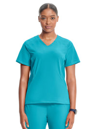 Women's V-Neck Top - IN620A - Aquaturque
