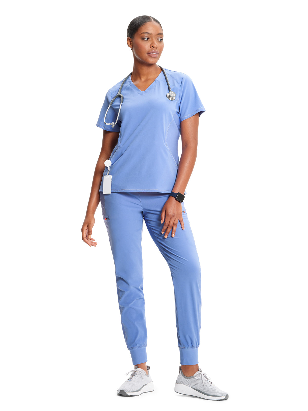 Women's V-Neck Scrub Top - IN620A - Ciel