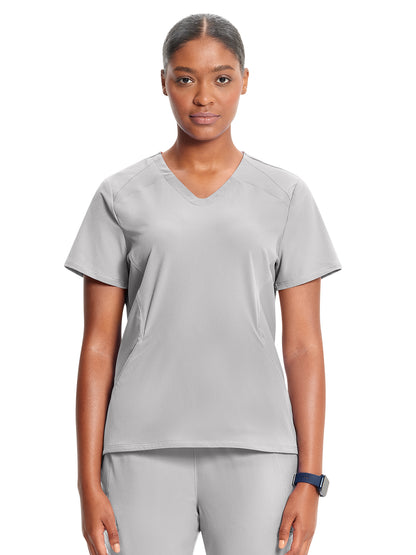 Women's V-Neck Scrub Top - IN620A - Vapor