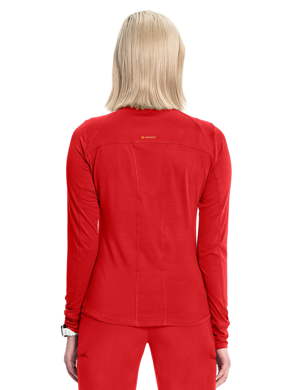 Women's Long Sleeve Underscrub Tee - IN640 - Fire Bird