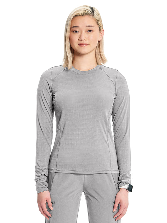 Women's Long Sleeve Underscrub Tee - IN640 - Vapor