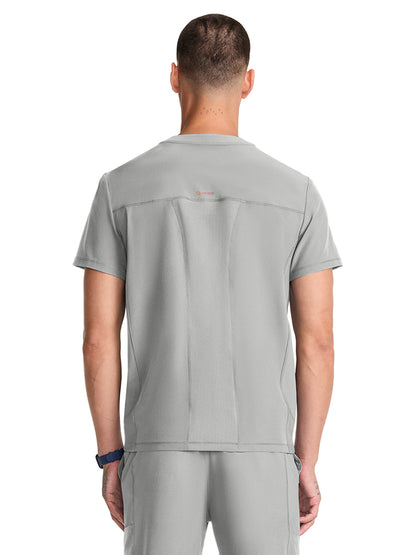 Men's 3-Pocket Crew Neck Top - IN646A - Vapor