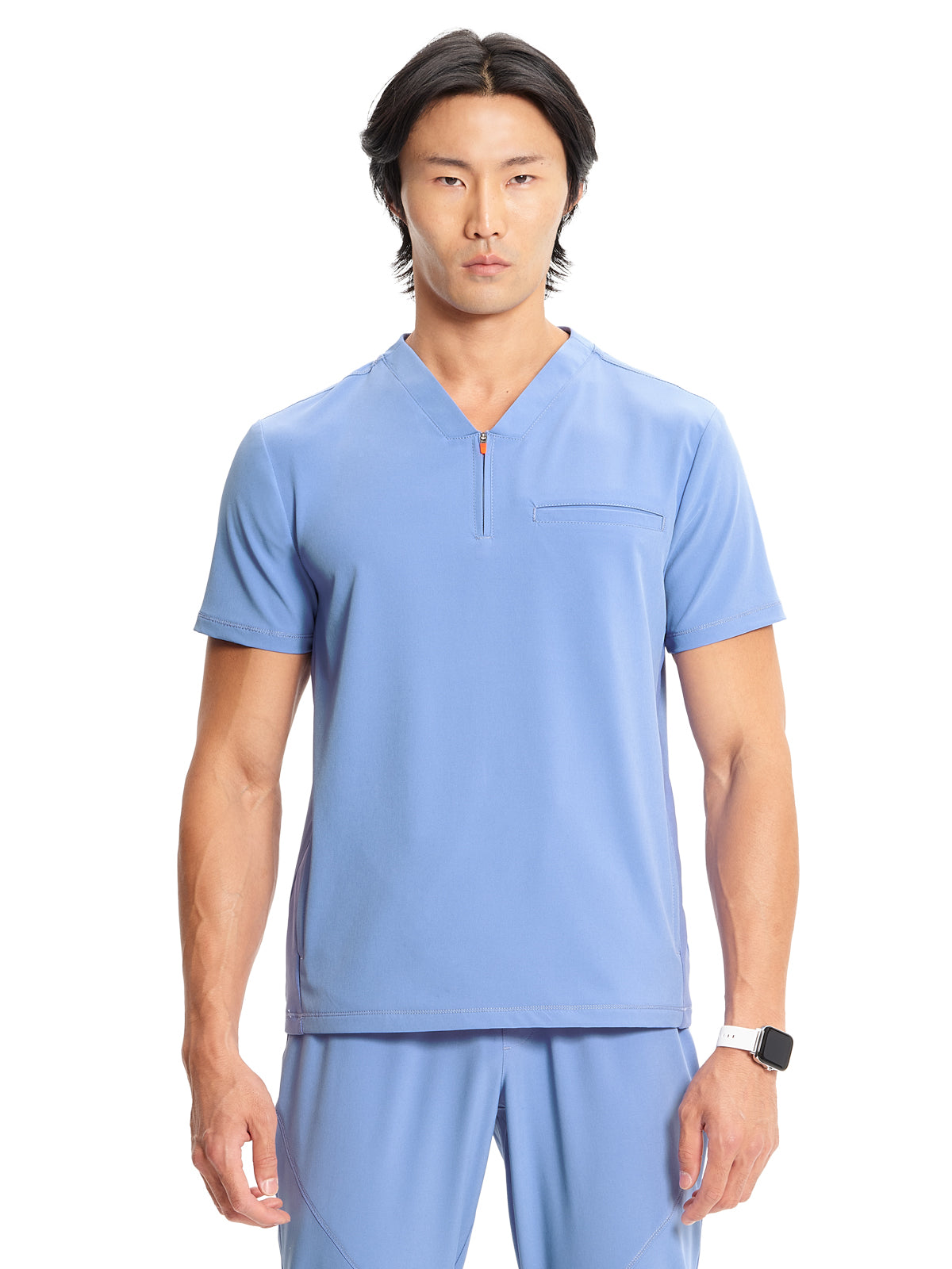 Men's V-Neck Scrub Top - IN702A - Ciel