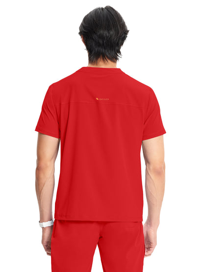 Men's V-Neck Top - IN702A - Fire Bird