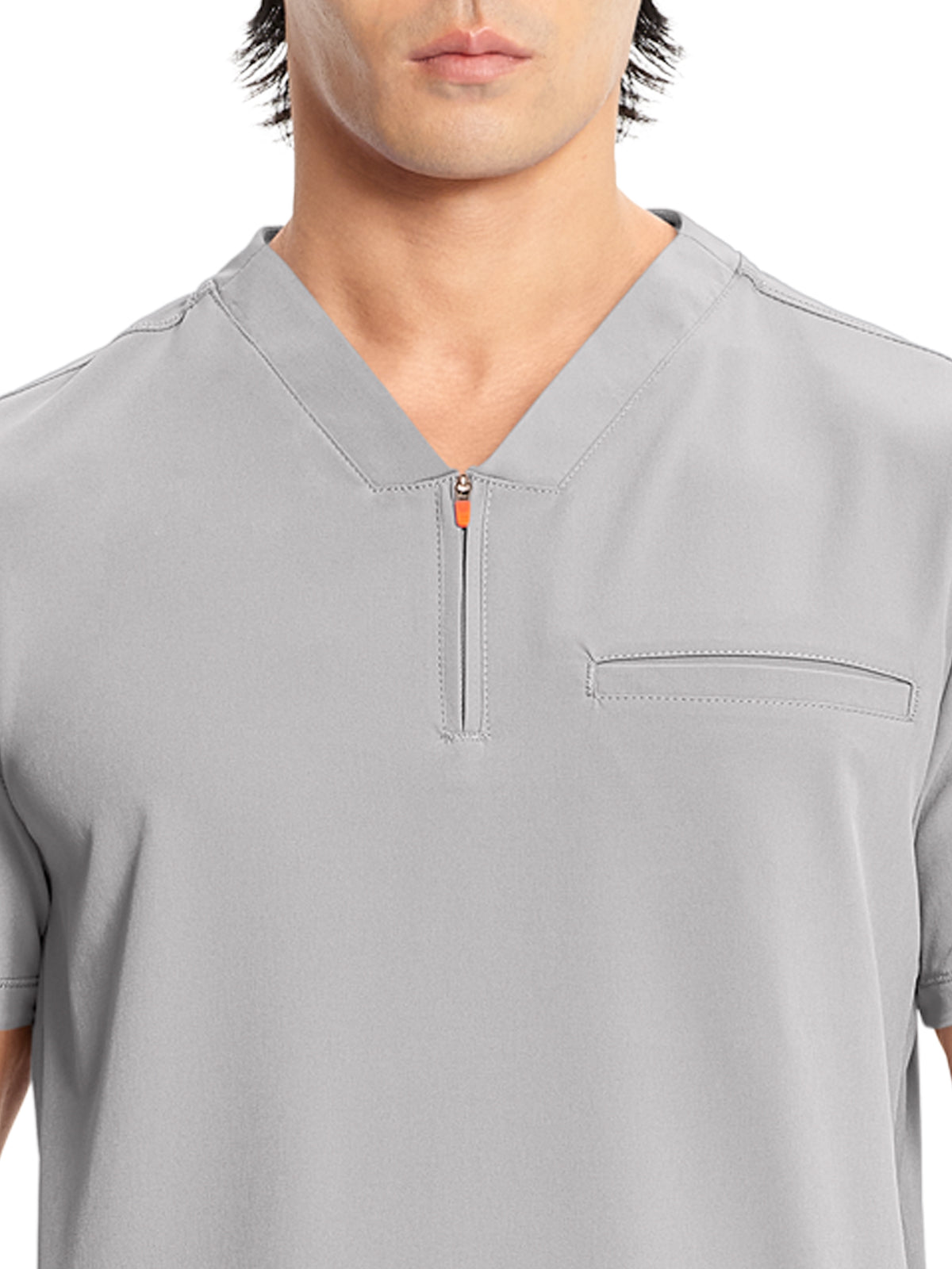 Men's V-Neck Scrub Top - IN702A - Vapor