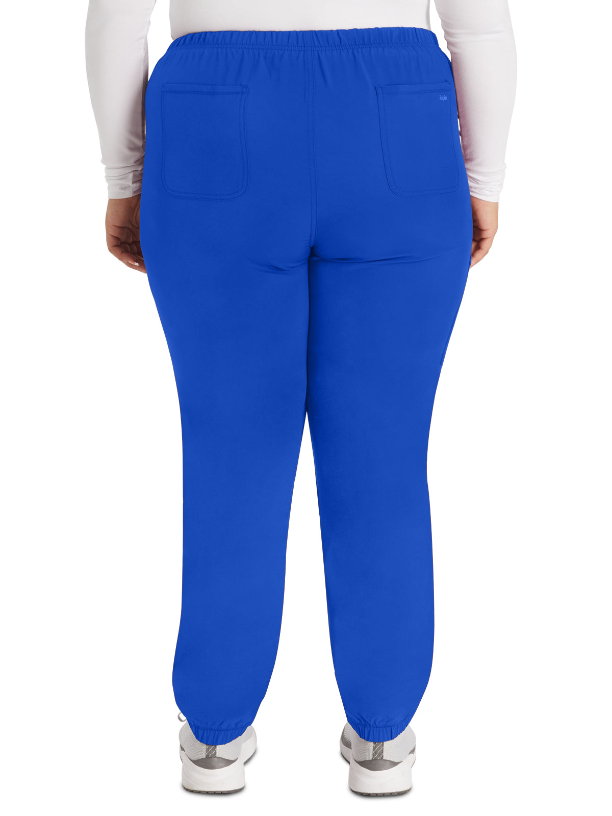 Women's 6-Pocket Contemporary Scrub Pant - IP042A - Royal