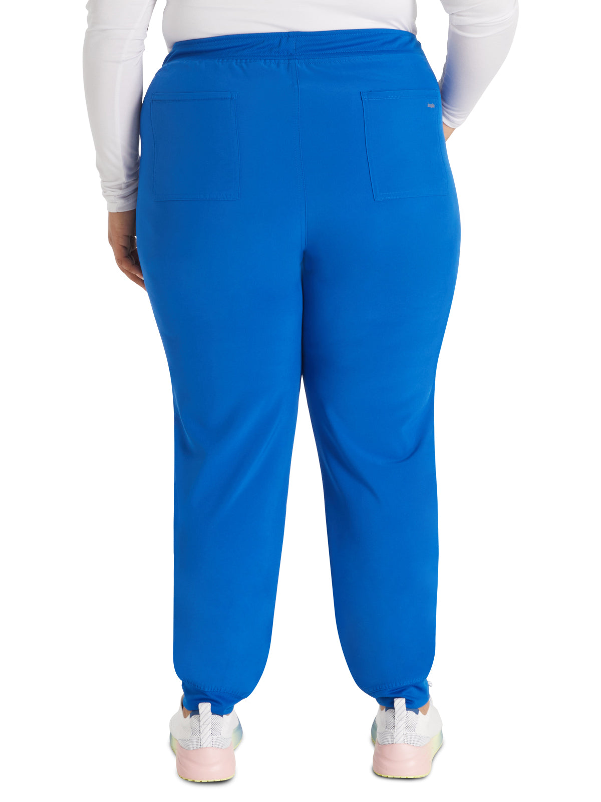 Women's 5-Pocket Tapered Leg Scrub Pant - IP045A - Royal