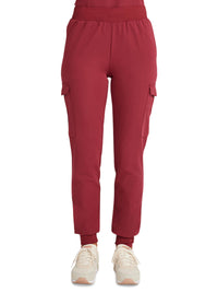 Women's 5-Pocket Bosque Jogger Scrub Pant - ML011 - Cherry Wood