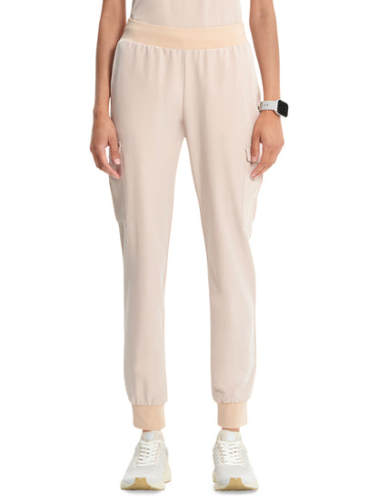 Women's 5-Pocket Bosque Jogger Scrub Pant - ML011 - Toasted Tan