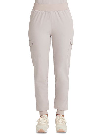 Women's 5-Pocket Bosque Jogger Scrub Pant - ML011 - Warm Stone