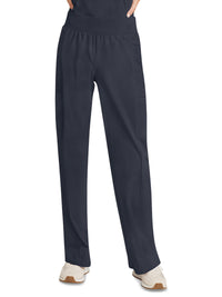 Women's 5-Pocket Anemone Straight Leg Scrub Pant - ML012 - Pewter